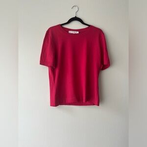 Carolina Herrera New York pink top